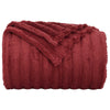 Heittopeitto Bordeaux punainen 270 x 240 cm 1.66 kg Fleese