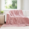 Heittopeitto Vaaleanpunainen 270 x 240 cm 1.38 kg Fleese