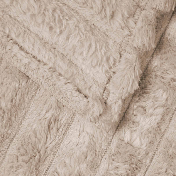 Heittopäällys 6 kpl Beige 150 x 130 cm 2.85 kg Fleese