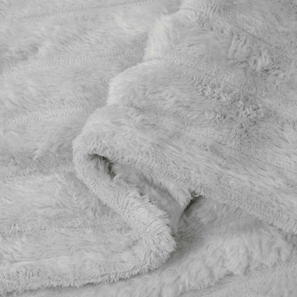 Heittopäällys 6 kpl Harmaa 270 x 240 cm 10.72 kg Fleese