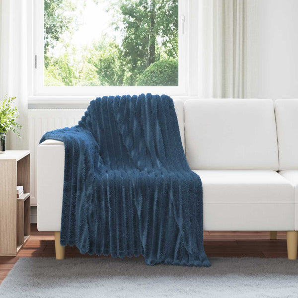 Heittopäällys 6 kpl Laivastonsininen 150 x 130 cm 2.85 kg
