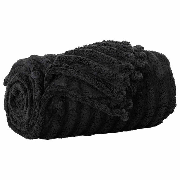 Heittopäällys 6 kpl Musta 240 x 220 cm 8.76 kg Fleese
