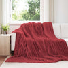 Heittopäällys 6 kpl Bordeaux punainen 270 x 240 cm 10.31 kg