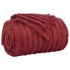 Heittopäällys 6 kpl Bordeaux punainen 270 x 240 cm 10.31 kg