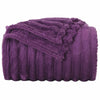 Heittopäällys 6 kpl Violetti 240 x 220 cm 8.76 kg Fleese