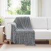 Heittoviltti Tumma harmaa 150 x 130 cm 0.51 kg Fleese