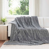 Heittoviltti Tumma harmaa 240 x 220 cm 9.41 kg Fleese