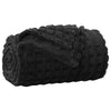 Heittoviltti Musta 150 x 130 cm 0.5 kg Fleese