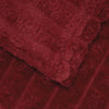 Heittoviltti Bordeaux punainen 150 x 130 cm 0.5 kg Fleese