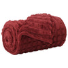 Heittoviltti Bordeaux punainen 150 x 130 cm 0.5 kg Fleese