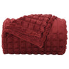 Heittoviltti Bordeaux punainen 150 x 130 cm 0.5 kg Fleese