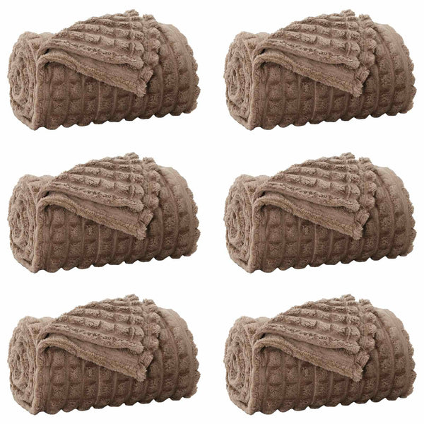 Heittopäällys 6 kpl Camel 240 x 220 cm 8.63 kg Fleese