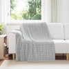 Heittopäällys 6 kpl Harmaa 200 x 150 cm 4.5 kg Fleese