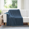Heittopäällys 6 kpl Laivastonsininen 200 x 150 cm 4.5 kg Fleese