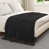 Heittopäällys 6 kpl Musta 200 x 150 cm 4.5 kg Fleese