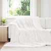 Heittopäällys 6 kpl Valkoinen 270 x 240 cm 8.9 kg Fleese