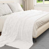 Heittopäällys 6 kpl Valkoinen 270 x 240 cm 8.9 kg Fleese