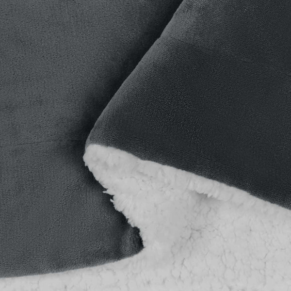 Heittopeitto Tummanharmaa 240 x 270 cm 3.17 kg Fleese
