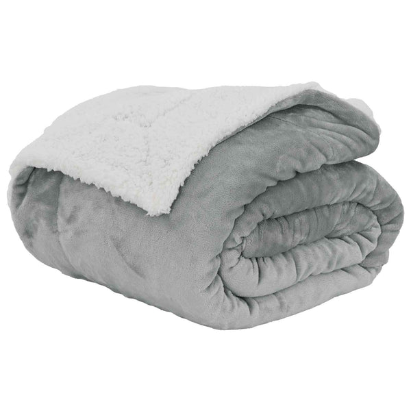 Heittopeitto Harmaa 240 x 270 cm 3.17 kg Fleese