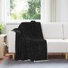 Heittopeitto Musta 130 x 150 cm 1 kg Fleese