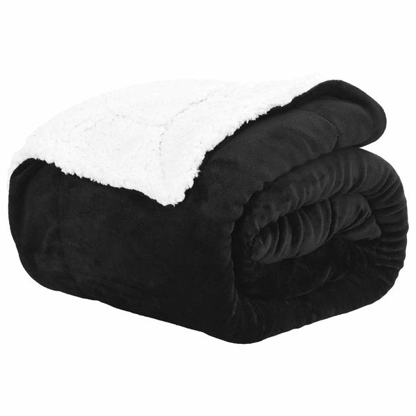 Heittopeitto Musta 240 x 270 cm 3.17 kg Fleese