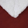Heittopeitto Bordeaux punainen 240 x 270 cm 3.17 kg Fleese