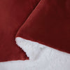 Heittopeitto Bordeaux punainen 240 x 270 cm 3.17 kg Fleese