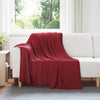 Heittopeitto Bordeaux punainen 200 x 150 cm 0.45 kg Fleese