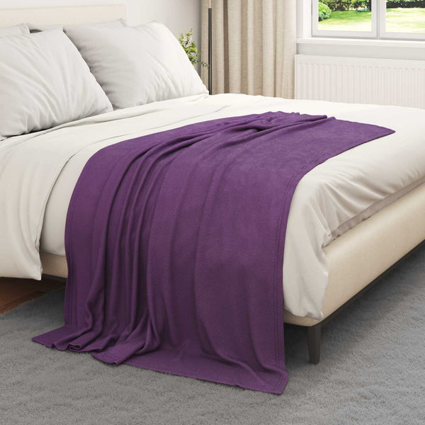 Heittopeitto Violetti 170 x 130 cm 0.31 kg Fleese