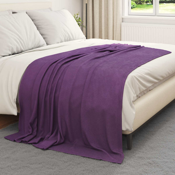 Heittopeitto Violetti 200 x 150 cm 0.42 kg Fleese