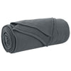 Heittopäällys 6 kpl Tummanharmaa 200 x 150 cm 2.61 kg Fleese