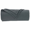 Heittopäällys 6 kpl Tummanharmaa 200 x 150 cm 2.61 kg Fleese