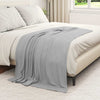 Heittopäällys 6 kpl Harmaa 170 x 130 cm 1.86 kg Fleese