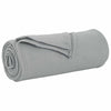 Heittopäällys 6 kpl Harmaa 240 x 220 cm 4.28 kg Fleese