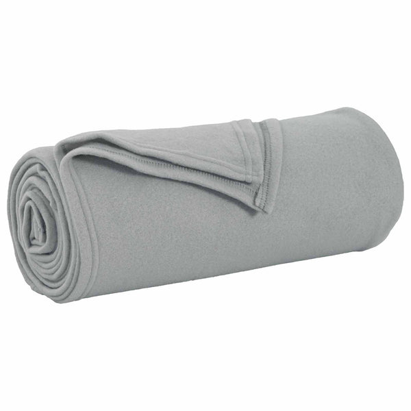 Heittopäällys 6 kpl Harmaa 240 x 220 cm 4.28 kg Fleese