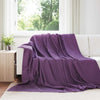 Heittopäällys 6 kpl Violetti 240 x 220 cm 4.28 kg Fleese