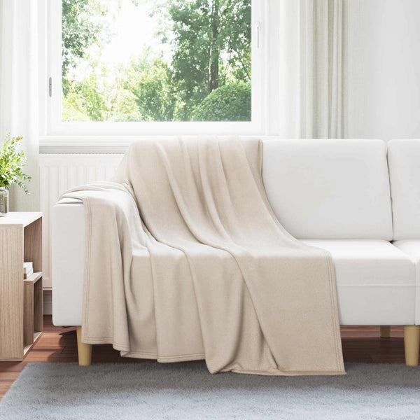 Heittopäällys 24 kpl Beige 200 x 150 cm 10.41 kg Fleese