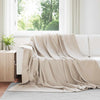 Heittopäällys 24 kpl Beige 270 x 240 cm 21.77 kg Fleese