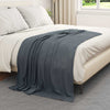 Heittopäällys 24 kpl Tummanharmaa 170 x 130 cm 7.81 kg Fleese