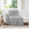 Heittopäällys 24 kpl Harmaa 200 x 150 cm 10.41 kg Fleese