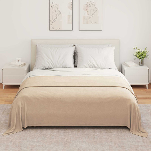 Heittopäällys 6 kpl Camel 280 x 210 cm 4.75 kg Fleese