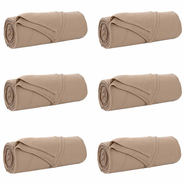 Heittopäällys 6 kpl Camel 280 x 210 cm 4.75 kg Fleese