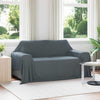 Heittopäällys 6 kpl Tummanharmaa 280 x 210 cm 4.88 kg Fleese