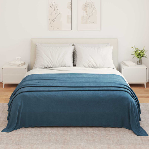 Heittopäällys 6 kpl Laivastonsininen 350 x 270 cm 8.09 kg