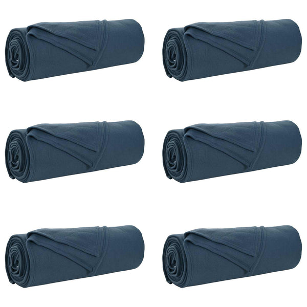 Heittopäällys 6 kpl Laivastonsininen 350 x 270 cm 8.09 kg