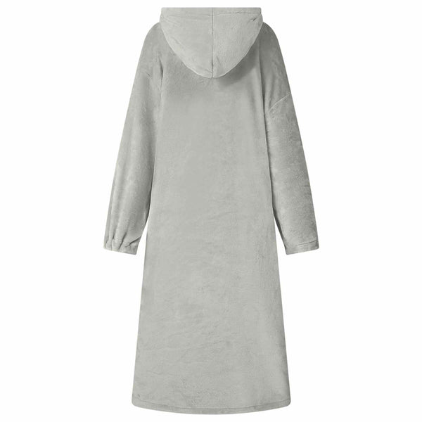 Viltti-huppari Harmaa L Flanelli
