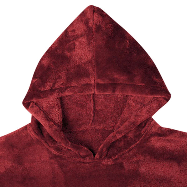 Viltti-huppari Bordeaux punainen S Flanelli