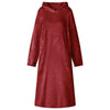 Viltti-huppari Bordeaux punainen M Flanelli