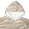 Viltti-huppari Beige L Fleece ja flanelli