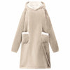 Viltti-huppari Beige L Fleece ja flanelli